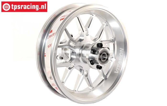 VITACRR-S VITAVON Promoto CNC velg achter Zilver, 1 st.