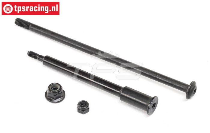 LOS262015 PROMOTO Wiel as voor-achter, set