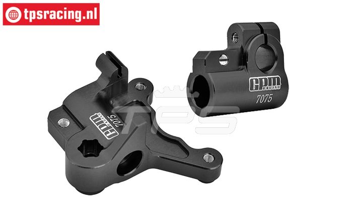 MX056-BK PROMOTO Alu-voor as houder Zwart, Set