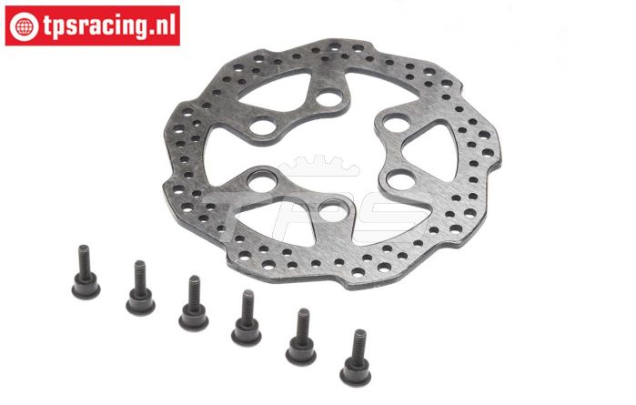 LOS262010 PROMOTO Remschijf staal voor, set