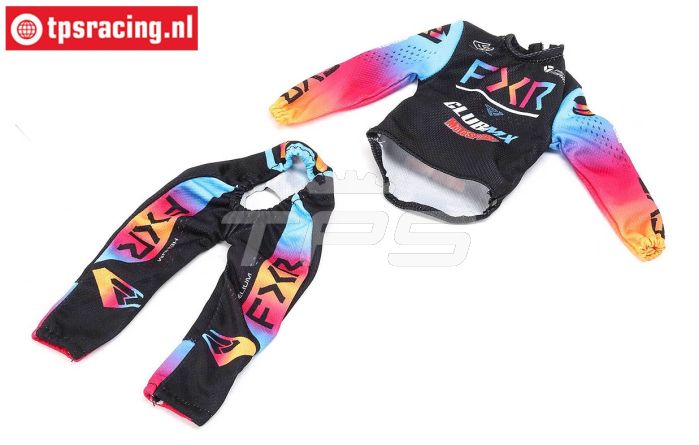 LOS260009 PROMOTO Club-MX motorpak zwart/blauw, set