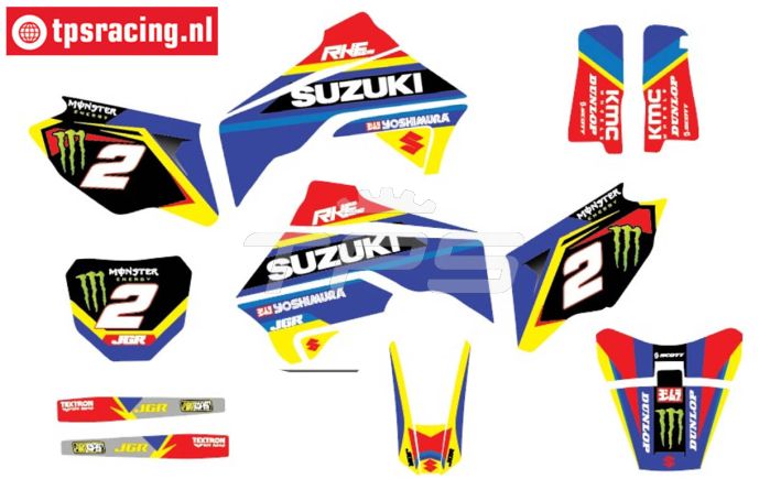CS0980/14 PROMOTO stickers Suzuki 250 RMZ, set