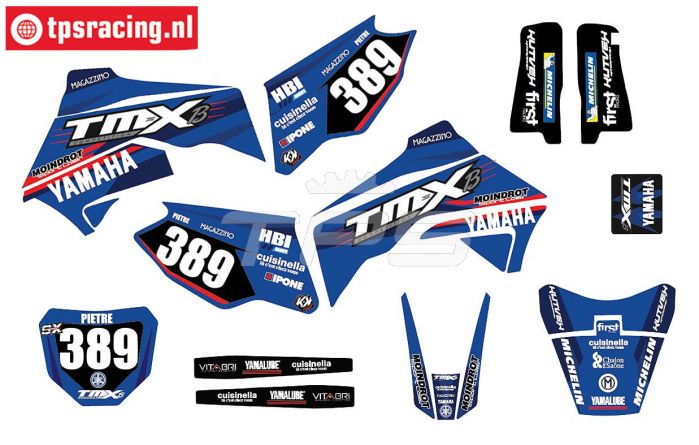 CS0980/10 PROMOTO stickers Yamaha TMX, set