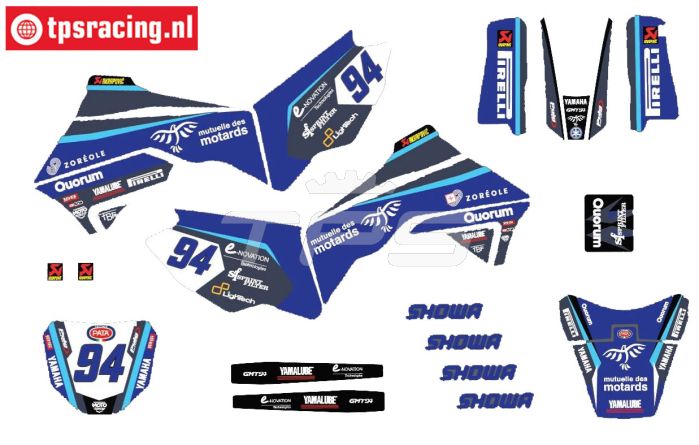 CS0980/48 PROMOTO stickers Yamaha GMT, set