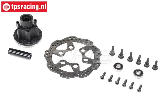 LOS262013 PROMOTO Wiel as voor, set