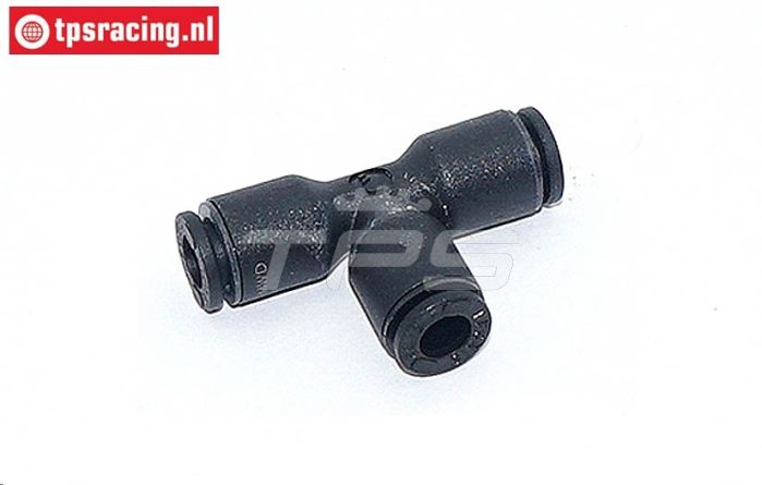 M1000/43 Mecatech T-stuk Ø4 mm, 1 St.