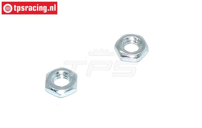 M2009/33 Mecatech schokdemperstang moer, 2 st.