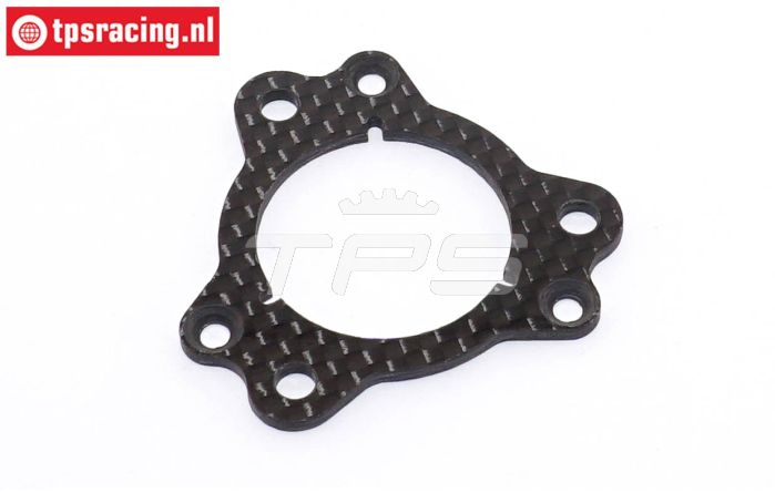 M2020/12 Mecatech Koolstof front plaat, 1 st.