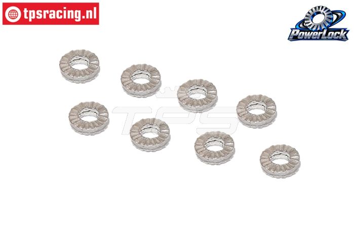 TPS1470/03 PowerLock borgring Ø3-H2 mm, 8 st.