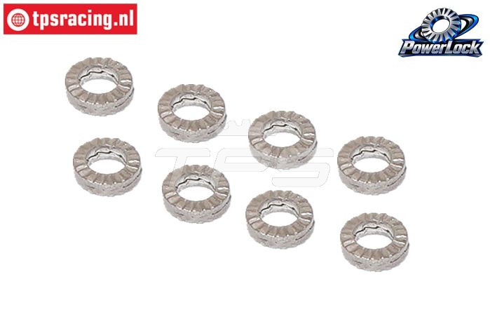TPS1470/04 PowerLock borgring Ø4-H2 mm, 8 st.