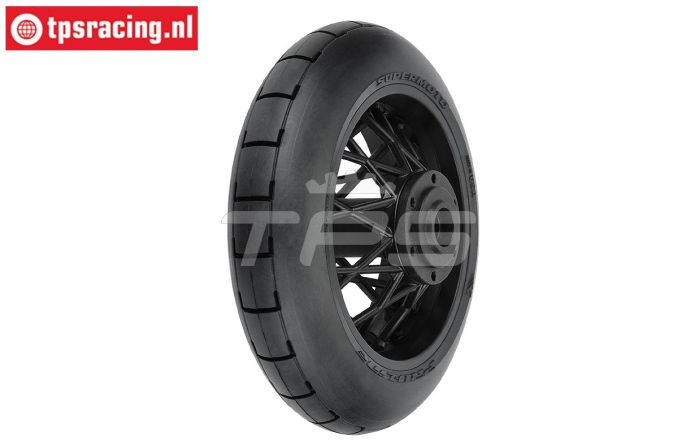 PRO1022310 Supermoto S3 achterb./velg zwart MTD, set