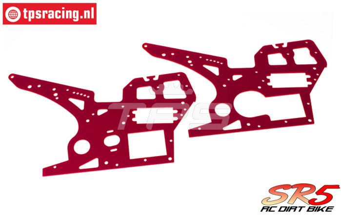 SK700002/13 SkyRC SR5 Zij panelen rood, set