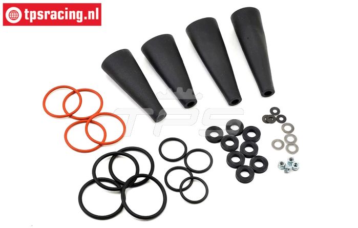 TLR253001 Schokdemper onderhoud LOSI 5T-BWS-TLR, Set