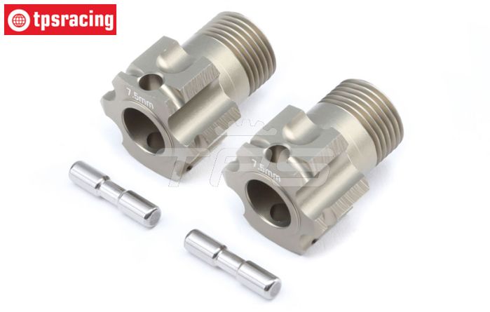 TLR352005 Alu-Spoor verbreding +7,5 mm 5B-5T-BWS, set