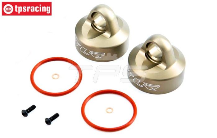 TLR353003 Schokdemper dop boven LOSI-BWS-TLR, Set