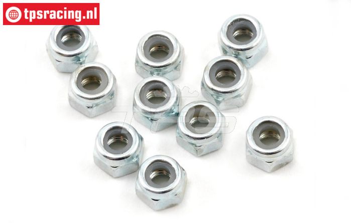 TLR6313 TLR Zelfborgende moer M3, 10 st.