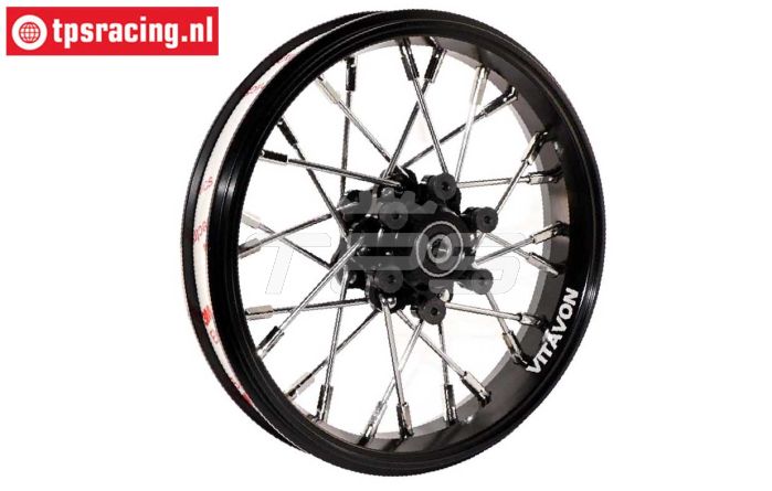 VITASFR-BK VITAVON Promoto Spaak velg voor Zwart, 1 st.