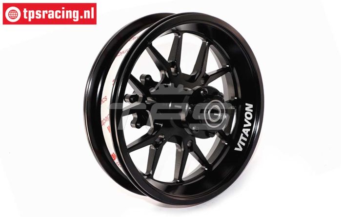 VITACRR-BK VITAVON Promoto CNC velg achter Zwart, 1 st.