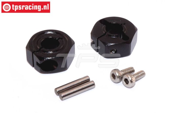 XR-FG8064BK X-Rider Flamingo Alu Wiel meenemers Zw., 2 st.