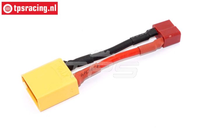 TPS4020 Verloopkabel XT90 male-T stekker female, 1 st.