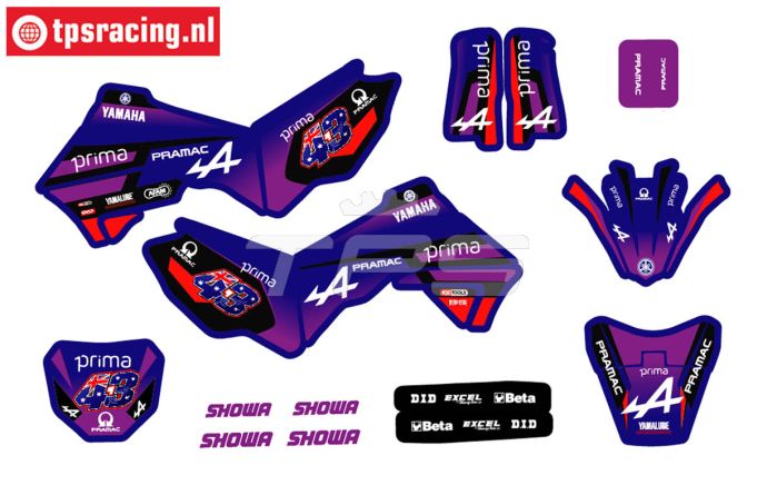 CS0980/68 PROMOTO stickers Yamaha prima A, Set