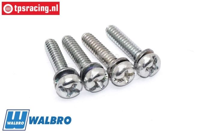 ZN0089 Walbro pomphouder schroef, 4 st.
