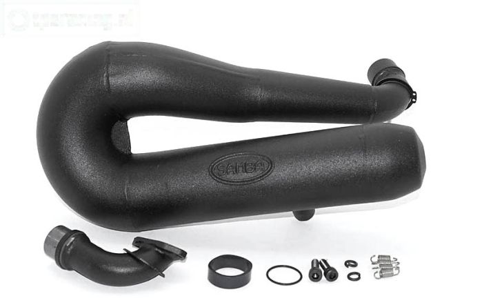 SAM7150 SAMBA7 tuning uitlaat FG 1/5 4WD, Set