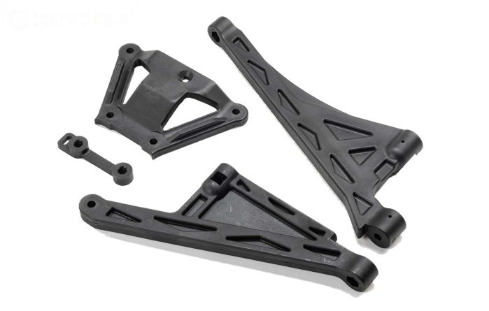 LOS-4153 LOSI 5IVE-TG Chassis steun, plaat, set