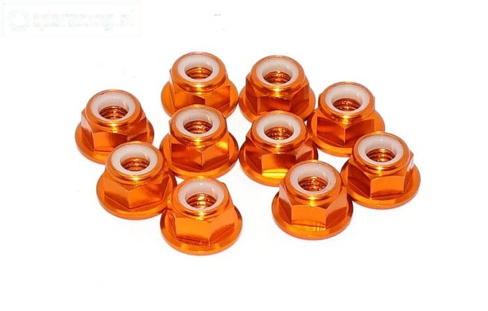 TPS1225/04 Alu borgmoer M5 Oranje, 10 st.