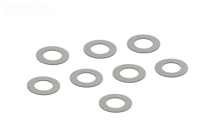 ARA709057 ARRMA pas ring Ø5,4-Ø9,5-D0,2 mm, 8 st.