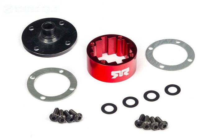 ARA220050 ARRMA Aluminium diff. behuizing, set