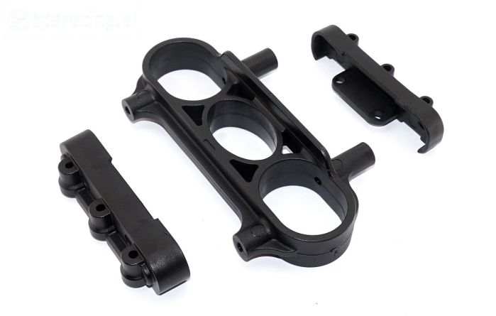 ARA320690 ARRMA Skid plate steun voor-achter, set