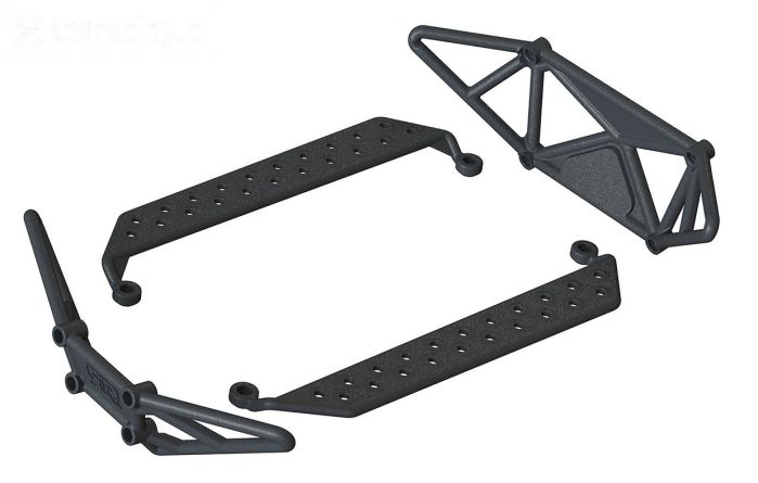 ARA320692 ARRMA Bumper voor-achter, set