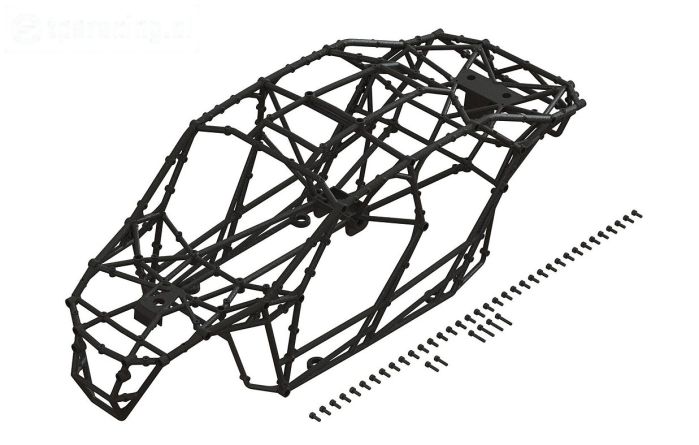 ARA320707 ARRMA Fireteam rol kooi compleet, Set