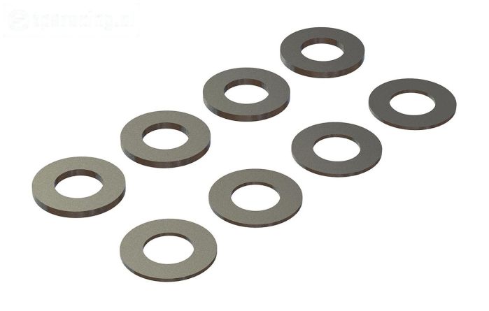 ARA330737 ARRMA Pas ringen Ø6,2-Ø11,8 mm, Set