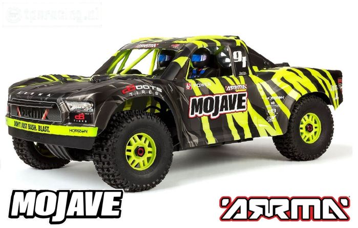 ARA7604V2T1 ARRMA 1/7 Mojave 6S V2 4WD Groen/zwart RTR