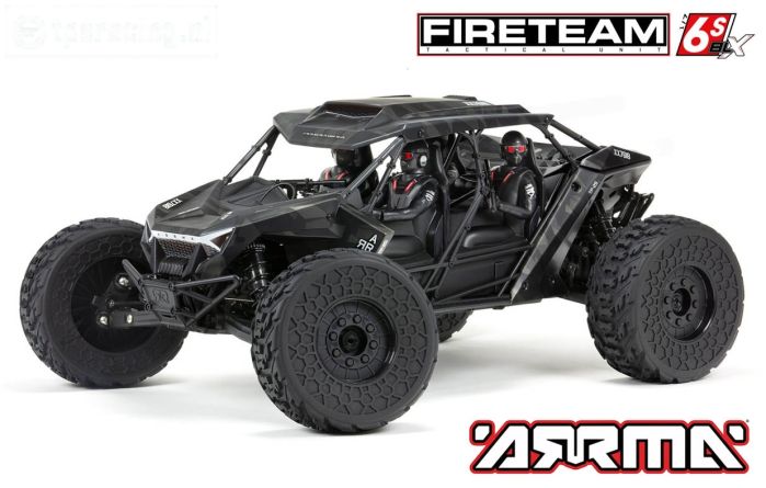 ARA7618T1 ARRMA 1/7 Fireteam 6S 4WD BLX Speed RTR