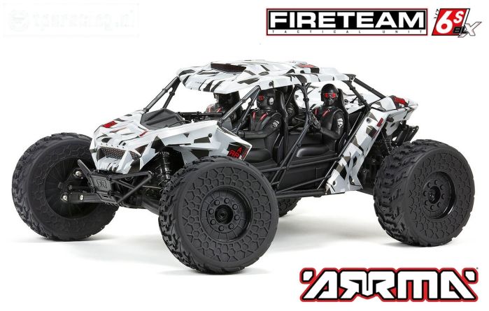 BOUWTEKENING ARRMA FIRETEAM