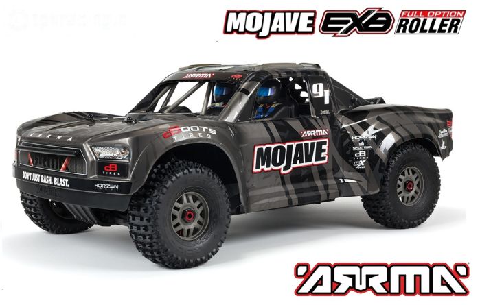 ARA7204 ARRMA 1/7 Mojave 4X4 EXB BASH ROLLER Zwart