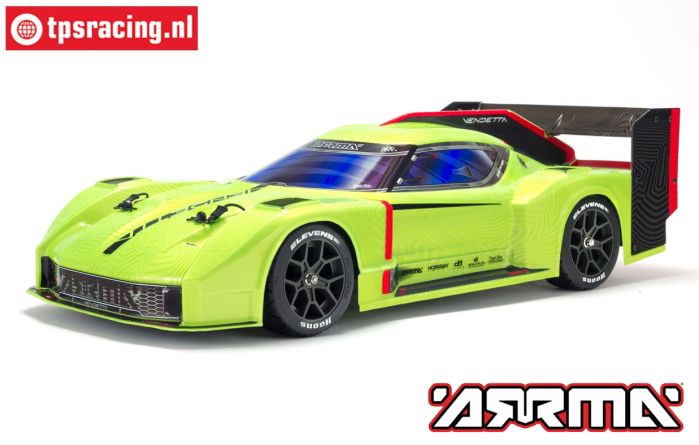 ARA4319V3BT1 VENDETTA 4X4 3S BLX Speed Bash Racer RTR, Gr.