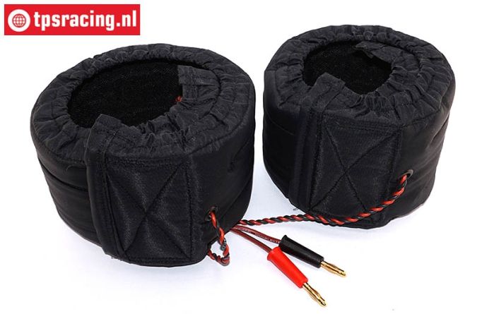 TPS0428/08 1/6 Banden warmers 12 Volt-B80 mm, 2 st.