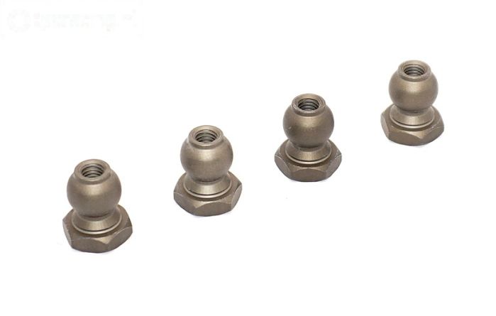 BWS55043 Aluminium Kogels Ø11/M5-H16 mm BWS-LOSI, 4 st.