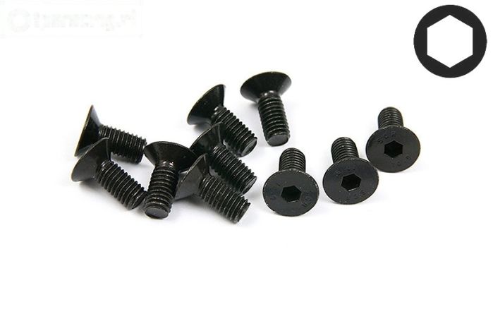 BWS56037 Inbus verzonken M5-L12 mm, 10 st.