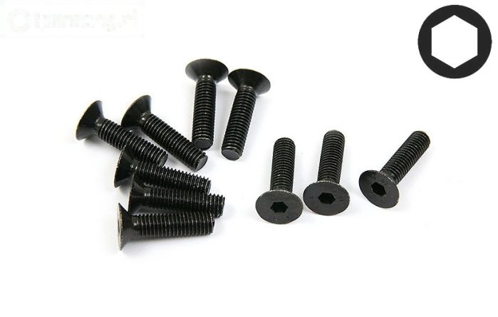 BWS56038 Inbus verzonken M5-L20 mm, 10 st.