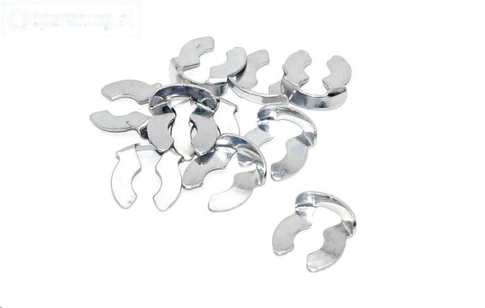 TPS150/06 Snel wissel clips met grip Ø6 mm, 10 st