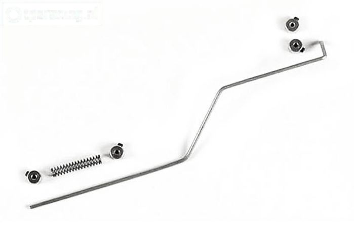 FG10019/01 Stang gas gebogen F1, 1 st.