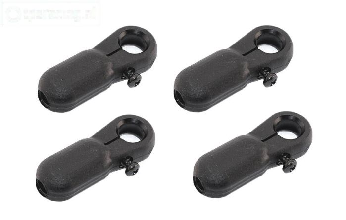 FG10027 Kogelhouder verlengd M6-Ø10-L45 mm, 4 st.