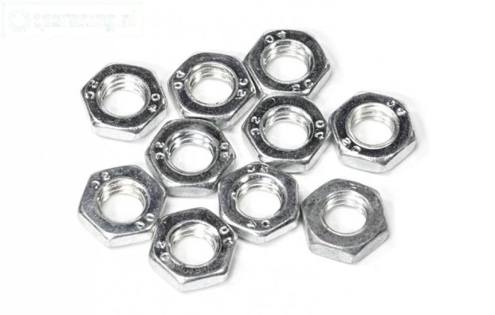 FG1196/05 Stalen Moer plat M6R-H3,2 mm, 10 St.