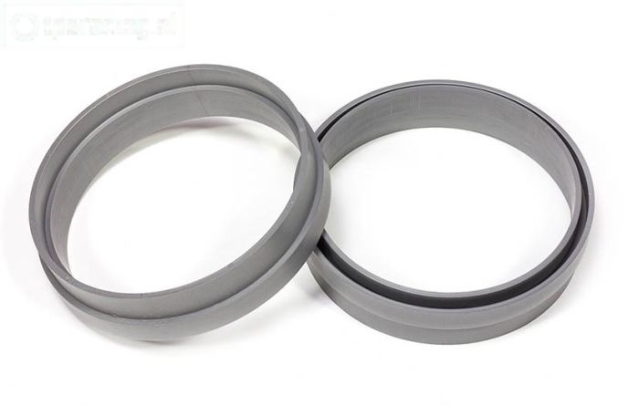 FG3106 1/6 Velg verbreding Zilver Ø120-B27 mm, 2 St.