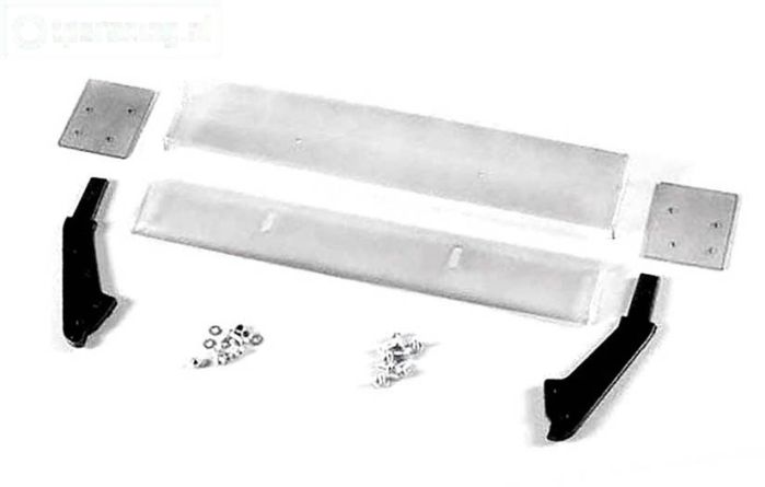 FG4152 Spoiler Audi A4 DTM transparant, Set